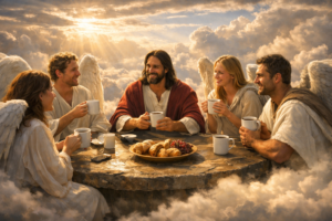 if heaven had a group chat about you