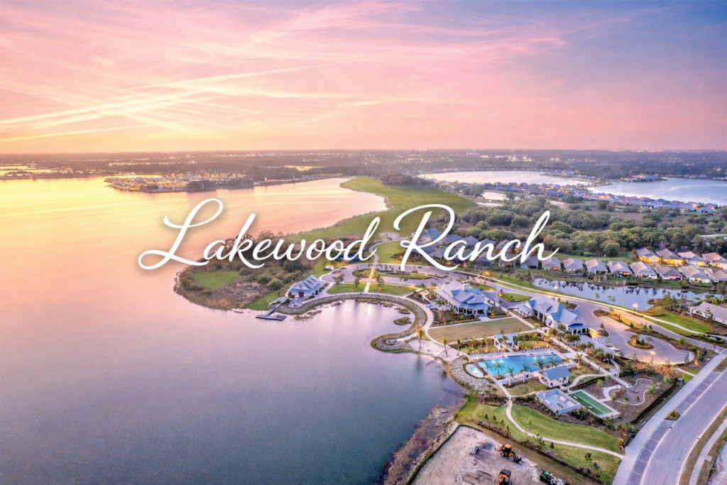 lakewood ranch aerial view with text