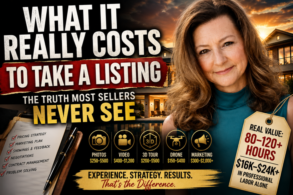 what it costs to take on a listing that no one talks about